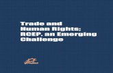 Trade and Human Rights; RCEP, an Emerging Challenge · Trade and Human Rights; RCEP, an Emerging Challenge June 2017 Written by Ajay K. Jha Published by PAIRVI E-46, ... Major Concerns