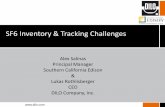 SF6 Inventory Management Challenges - US EPA · 2017-02-09 · SF6 Inventory Management Challenges Author: Alex Salinas Subject: SF6 Inventory Management Challenges Keywords: SF6,