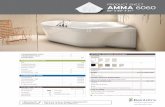 Amma An - Northern Plumbingigate.northernplumbing.com/specsheets/bainultra/amma6060.pdf · amma 6060 60” x 60” x 21” Technical specificaTions hot water supply required Should