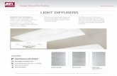 LIGHT DIFFUSERS - ATI Decorative Laminates · light fixture centered above the grid opening, which you install prior to the ceiling tiles. Choose any 2’ x 2’ MirroFlex Structures