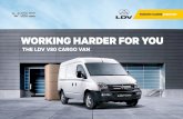 THE LDV V80 CARGO VAN – V80... · massive 10.4m3 and 11.6m3 on the BIGGER and BIGGEST respectively. Two standard pallets can be carried in the load area of the BIG, with three in