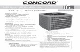 Split System Air Conditioning seer · 2019-04-17 · no online registration). See full warranty at for terms, conditions and exclusions. COMPRESSOR • High-efficiency 2 stage Copeland