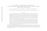 A CMV connection between orthogonal polynomials on the ... · DVZ connection follows by a concatenation of a symmetrization process [15] and a Christoﬀel transformation [2, 5, 10]