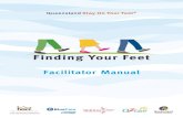 Finding Your Feet – Facilitator Manual€¦ · Session 4 – Improving your quality of life 37 Session 5 – Home exercise and activity 43 Session 6 – Keeping up the good work