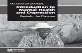 FACILITATOR MANUAL ENGLISH-HAITI Introduction …...Sangath (Goa, India: Sangath); Mental health response in Haiti in the aftermath of the 2010 earthquake: a case study for building