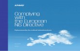 Complying with the European NIS Directive - KPMG...Complying with the European NIS Directive 3 Foreword In the past decade, several cyber-attacks targeting critical infrastructures