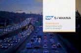 Short Presentation Title - EDS Technologies · interaction • Separation of finite and infinite material planning SAP S/4HANA One MRP run for finite and infinite material planning
