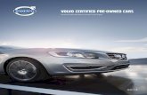 VOLVO CERTIFIED PRE-OWNED CARS · 2019-07-17 · 24 hours per day, 365 days per year. Trip routing Volvo On Call provides detailed maps, clearly marked to indicate the most direct