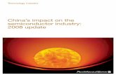 China’s impact on the semiconductor industry: 2008 update · design companies in China. In addition, our report examines the composition of the semiconductor value chain in China,