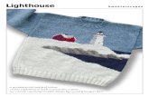 Lighthouse - Sweaterscapes · 2009-11-21 · Lighthouse Sweaterscapes A quintessential image of Maine, Nubble Lighthouse in York inspired this sweater. in York inspired this sweater.