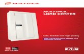 LOAD CENTER - BAHRA ELECTRIC€¦ · Designers and manufacturers working in industries ranging from computers, mobile phones to automobiles constantly get benefit of advancement in