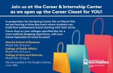 Join us at the Career & Internship Center as we open up ... · You don’t necessarily need to match your socks to your trousers. Try coordinating your socks to a fun accent color