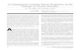 A Contemporary Learning Theory Perspective on the Etiology of … · 2016-10-18 · A Contemporary Learning Theory Perspective on the Etiology of Anxiety Disorders It’s Not What