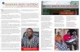 GHANA'S SUSU SYSTEM the term 'Susu' means â€œsmall smallâ€‌ to indicate saving contribution paid on