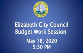 Call Meeting to Invocation - cityofec.com81CF1C17-216A-4959-BE57... · April 27, 2020 Pre-Budget Presentation May 4, 2020 General Fund Discussion. Meeting Date Action May 18, 2020