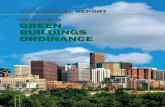 DENVER’S GREEN BUILDINGS ORDINANCE...Increased energy efficiency in building design 5. LEED Gold, National Green Building Standard (NGBS) Gold, Enterprise Green Communities, or approved