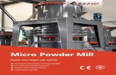 Micro Powder Mill - Crushing Plant...Micro Powder Grinding Mill is a new type of mill for making super fine powder through more than 20 times of test and improvement. The fineness