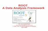 ROOT A Data Analysis Framework - University of Hawaiiphilipvd/0904_root_course.pdf · Ph. von Doetinchem ROOT – A Data Analysis Framework April 2009 – p. 2 Overview • general