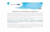 What is ICARUS project?€¦ · What is ICARUS project? Air p ollution, trac congestion an d long waiting are just some of the main consequences of the excessive use of private cars