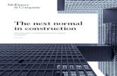 The next normal in construction - McKinsey & …/media/McKinsey/Industries...June 2020 The next normal in construction How disruption is reshaping the world’s largest ecosystem This
