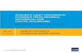 Women’s Asset Ownership: Evidence from Georgia; Mongolia ......household head (Peterman et al. 2011). To address this issue, several initiatives to collect individual-level asset