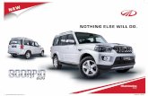 NOTHING ELSE WILL DO. - Autocity Mahindra · 01 - Mahindra’s legendary 2.2l mHawk turbo-diesel engine with new 5-speed manual transmission. 02 - Projector headlamps with distinctive