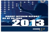 Group interim report 2013 - Eventim UK · by top acts like Barbra Streisand, Beyoncé, Rhianna and Eric Clapton, for whom CTS EVENTIM handles all ticketing. In addition to more than