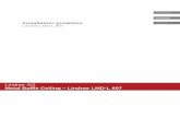 Installation guidelline - LMD-L 607 · 2017-04-12 · Metal Baffle Ceiling – Lindner LMD-L 607 . Subject to change without notice. This document is our intellectual property. It