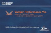 Vampir Performance Vispress3.mcs.anl.gov/atpesc/files/2015/08/Juckeland_Vampir.pdf · Guido Juckeland ( guido.juckeland@tu-dresden.de) Vampir Performance Vis Argonne Training Program
