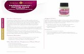 PROGESSENCE PHYTO PLUS - Young Living©2012 Young Living Essential Oils. youngliving.com PROGESSENCE PHYTO PLUS Product Summary Progessence Phyto Plus contains a high quality wild