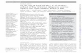 ORIGINAL ARTICLE On the role of abnormal DLCO in ex ...ORIGINAL ARTICLE On the role of abnormal DL CO in ex-smokers without airﬂow limitation: symptoms, exercise capacity and hyperpolarised