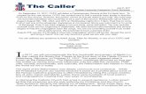 The Callermedia1.razorplanet.com/share/512255-2997/resources/...ble at each service. We would like to have a preview at the August 27th service (10:30 AM) to show the congregation