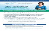 Find out if Evamist to your doctor.pdf · 2020-04-06 · Your healthcare provider should check any unusual vaginal bleeding to ﬁnd the cause. • Do not use estrogen alone or with