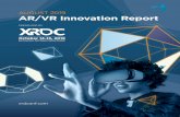 AUGUST 2019 AR/VR Innovation Report€¦ · AR/VR/MR work. As in years past, the most popular response remains the company’s existing funds (41 percent); but this year it seems