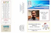 ThePhilippian · 2017-02-28 · Volume XXXV Number 9 February 28, 2017 ThePhilippian A Report of Plans, Activities, & Events at Philippi Baptist E! ED T! D! 5! 9! NICARAGUA YARD SALE!