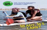 GIRL SCOUTS SAN DIEGO 2019 DAY & RESIDENT SUMMER CAMP · GIRL SCOUTS SAN DIEGO CAMP GUIDE | 2019 Spring and Fall Camps In addition to renting meeting spaces, cabins, and tent sites