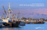 City of Richmond, 2015 Annual Report HighlightsCity of Richmond 2015 Annual Report Highlights 4 2015 highlights In 2015, the City achieved a number of milestones in fulfilling Council’s