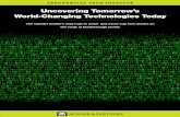 Uncovering Tomorrow’s World-Changing Technologies Today · 2017-11-16 · (FLOPS/watt) Microprocessor Transistors/Chip 1975 1980 1985 1990 1995 2000 2005 2010 2015 2020 10-19 10-16