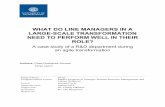 Rodrigues Simoes, F., & Jaehn, T. (2018). WHAT DO LINE ... · Keyword: large-scale agile transformation, agility, line manager needs, organisational change, line manager performance,