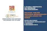 A GLOBAL PERSPECTIVE ON GROWING THE BIOECONOMY MALAYSIA … · MALAYSIA; HUB FOR INDUSTRIAL BIOTECHNOLOGY LINKAGES ACROSS THE WORLD. BIOTECHCORP NURTURE AND ACCELERATE GROWTH OF MALAYSIAN