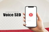 Voice SEO - irp-cdn.multiscreensite.com€¦ · Search engine Optimization (SEO) is the process of affecting the online visibility of a website Or a web page in a web search engine's