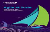 Agile at Scale · Introduction “Among the many aspects of Agile are the ability to move more ... Framework (SAFe), Large-Scale Scrum (LeSS), Nexus, and Disciplined Agile (DA) among