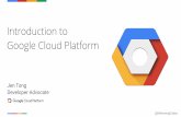 Introduction to Google Cloud PlatformCompute Connectivity Big Data Storage Developer Tools Management Mobile @MimmingCodes Google Cloud Platform Compute Connectivity Big Data Storage