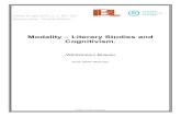 Modality - Literary Studies and Cognitivism.rcin.org.pl/Content/52173/WA248_71380_P-I-2524_bolecki...Włodzimierz BOLECKi Modality - Literary Studies and Cognitivism I , Theses 1.