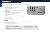 EXPLOSIONPROOF ENCLOSURES XCE SERIES XCE: … · EOSIONOO XCE/X Enclosures EOSIONOO XCE/X Enclosures 6 The ADALET Engineering Department is Available to Assist you in the Selection