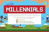 MILLENNIALS - uniroma1.it · » Millennials are more likely to shop in grocery stores than big box stores (79%). Millennials are influenced by the internet throughout the purchase