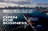 FOREIGN TRADE ZONE 281 - Miami-Dade County · 2016-04-22 · party logistics providers. FTZ No. 281 is setup to operate as a public utility with fair and reasonable rates and charges