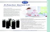 X-Factor Series LX - Lancaster Water Grouplancasterwatergroup.com/wp-content/uploads/Product_Spec_Sheets/… · X-Factor Series LX FILTERS AND NEUTRALIZERS ACID NEUTRALIZERS, FILTERS