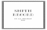 THE SMITH RECORD MASTER PDF - Emmitsburg · County. These early Smiths soon made contact with the already settled Maryland and Pennsylvania families who they had known or knew about