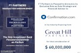FT Partners | Financial Technology Investment Bank San ......FTP Securities LLC is to sole to BROWZ in its growth for total Financial Technology Partners LP FTP Securities LLC ed to